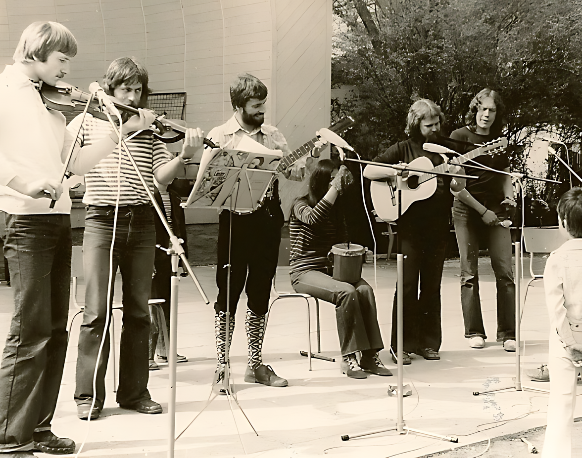 Liedlai'n 1979 beim Folkfestival in Erfurt (Foto: privat)