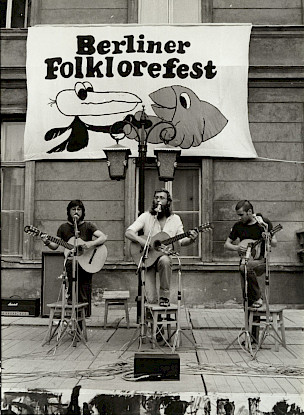 Liedehrlich aus Gera 1980 beim Berliner Folklorefest im Haus der jungen Talente (Foto: Jürgen Hohmuth/zeitort)