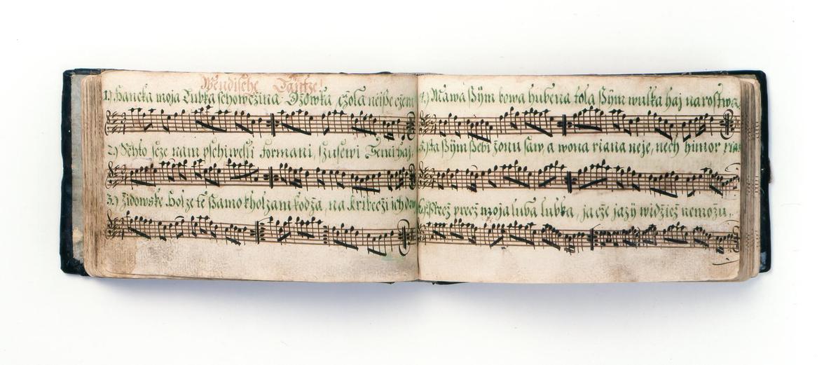 Kralsches Geigenspielbuch, Sorbisches Museum (Foto: Jürgen Matschie)