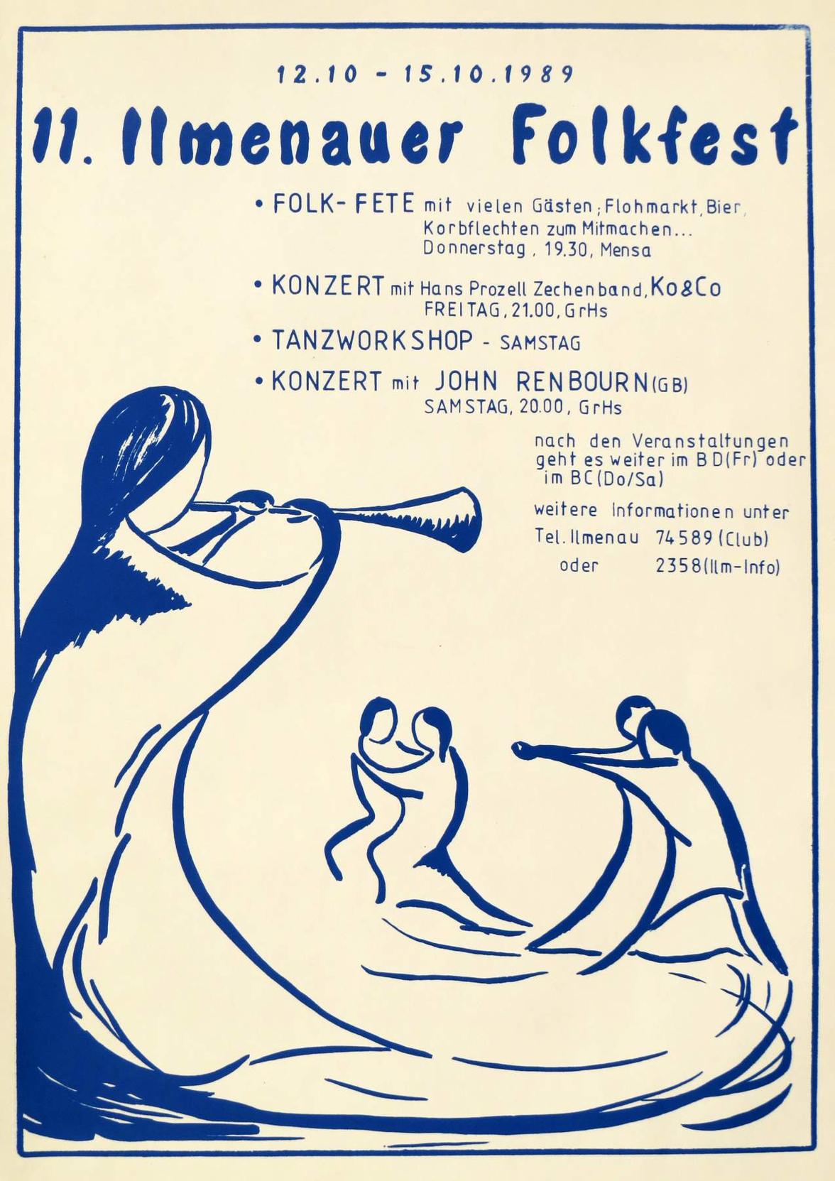11. Folktage 1989 (Bild: Sammlung Gernot Ecke)