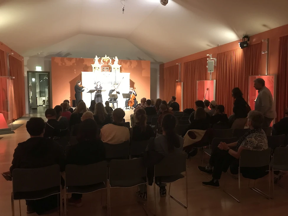 Zimeliensaal im Musikinstrumentenmuseum der Universität Leipzig (Foto: Christine Smers)